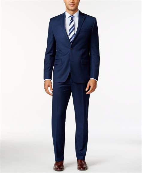 michael kors tuxedo navy blue|michael kors suit separates.